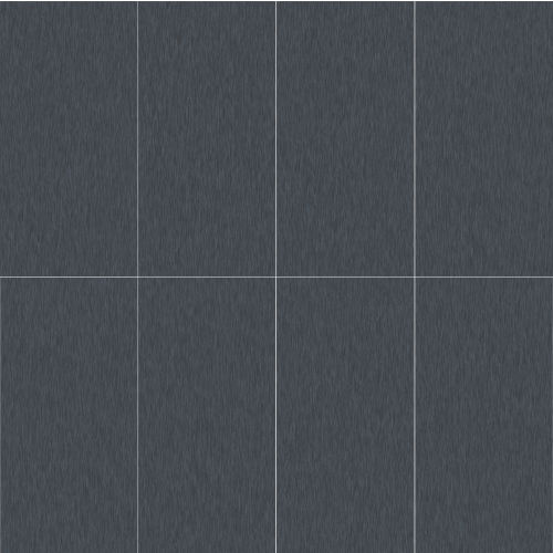 Filose 12" X 24" Matte Porcelain Tile in Black Stitch