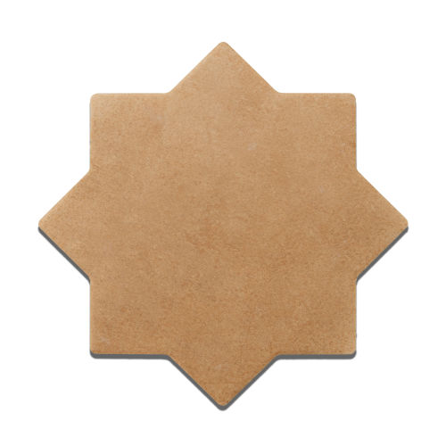 Barely There 6 1/2" x 6 1/2" Matte Star Tile in Light My Fire Fall