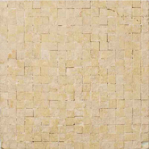 Nico Mozaics 8" x 8" Monochromic Honed Limestone Tile in Yellow