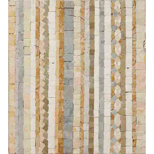 Nico Mozaics 8" x 8" Not Jo Mamas Afghan Stone Mosaic in Ksar