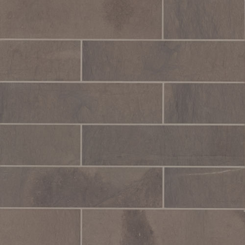Suave Due 4" x 16" Smooth Finish Limestone Tile in Pantera