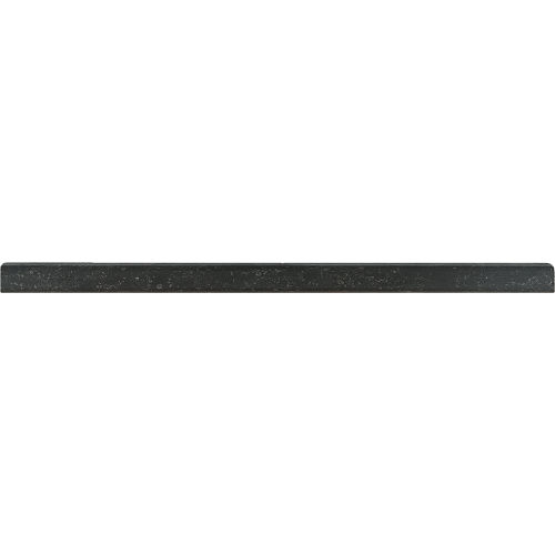 Suave Due 5/8" x 12" Smooth Finish Limestone Opus Liner in Pecora Nera