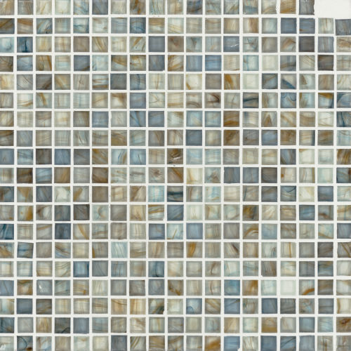 Studio M 5/8" x 5/8" Glass Mosaic in Jive