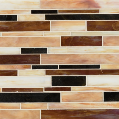 Catwalk Glass Mosaic in Pecan Pumps