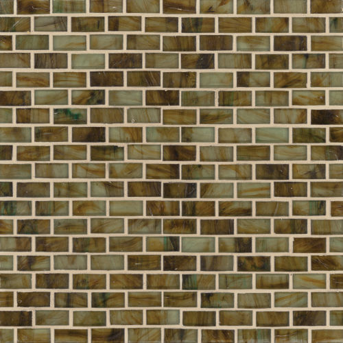 Studio M 1-1/4" x 5/8" Glass Mosaic in Waltz
