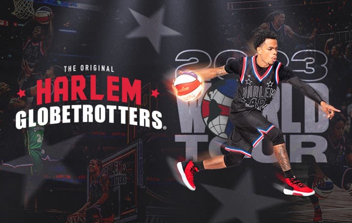 Harlem Globetrotters tour poster