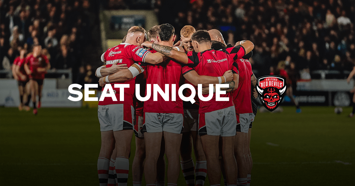 Seat Unique becomes official premium ticketing partner for the Salford Red Devils