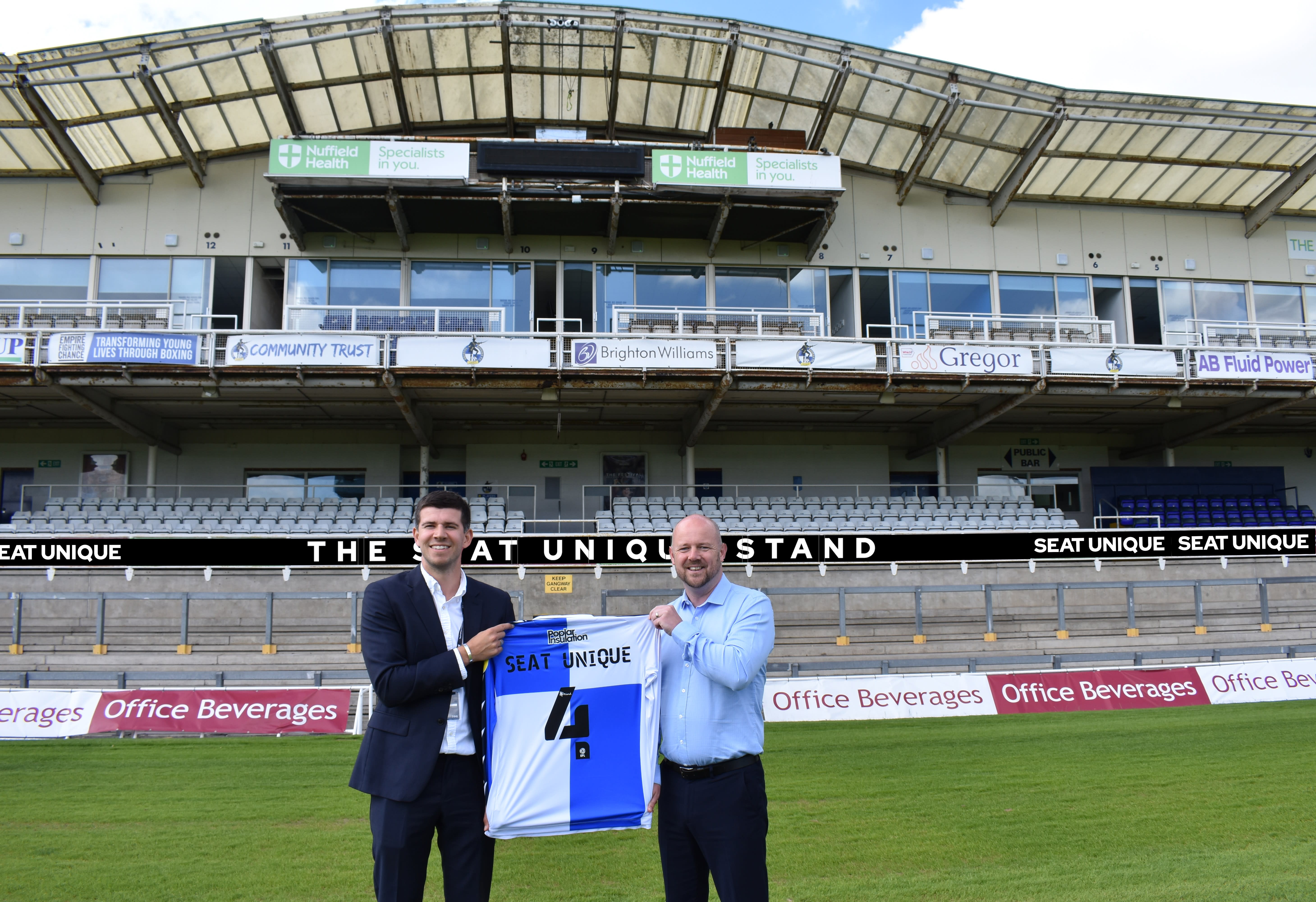 Bristol Rovers Announce Partnership with Seat Unique