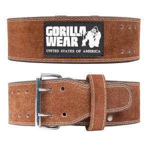 4 Inch Leather Lifting Belt 