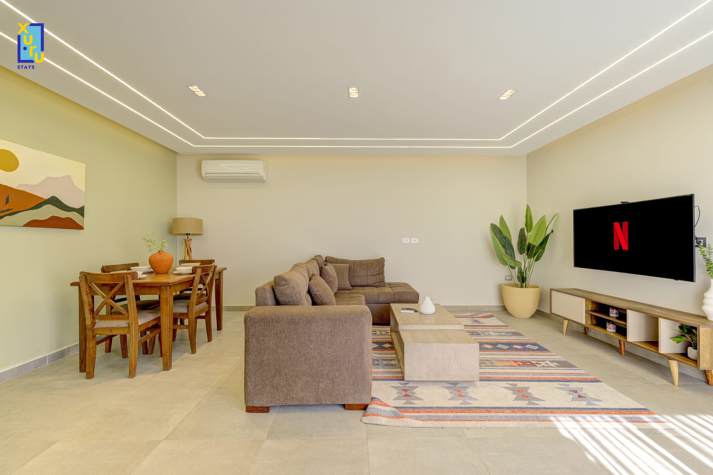 The 1BDR Posh Rooftop w/Outdoor Terrace @ New Cairo — Unit in Hayate Residence Compound, building 6, New Cairo, Cairo, Egypt — photo 4