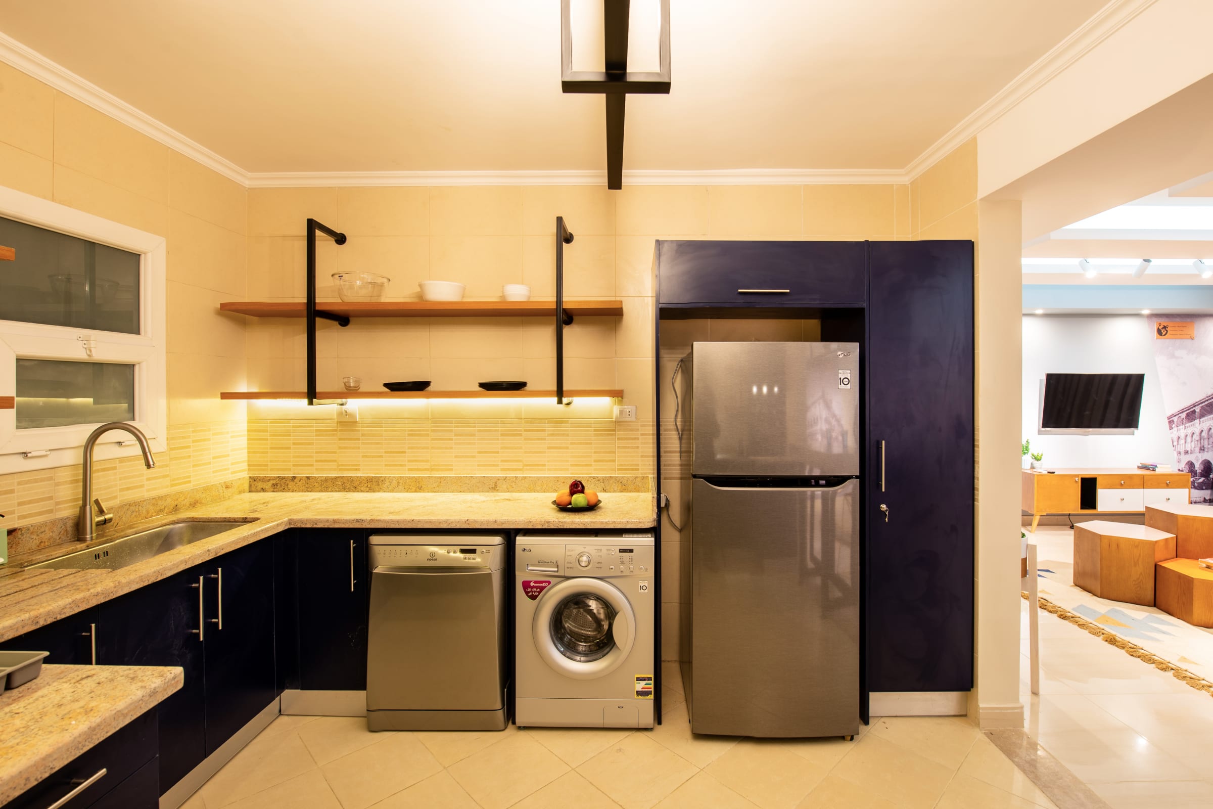 Posh & Panoramic 2BDR Apt. | 5 Min To Airport — Unit in Ocean Blue Heliopolis, Building number 1, Apartment 201, Cairo, Egypt — photo 19