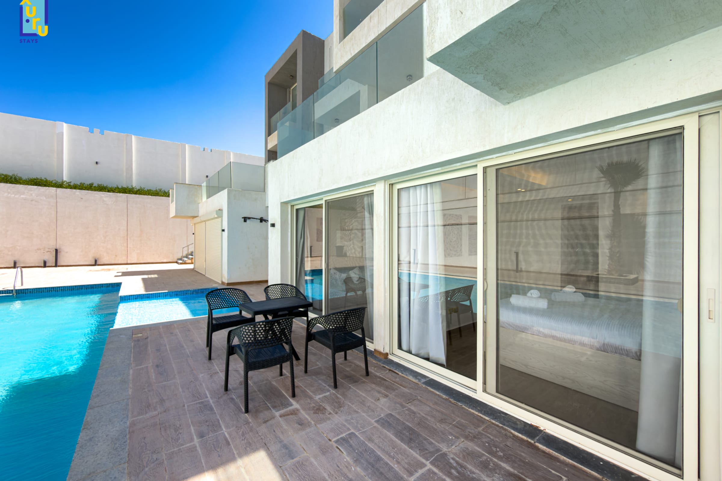 The 2BDR Poolside Sanctum @ Maraya — Unit in Maraya, El Gouna, Egypt — photo 3