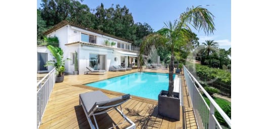 REF 2102 - Cannes - Spacieuse villa vue mer à louer 4 chambres