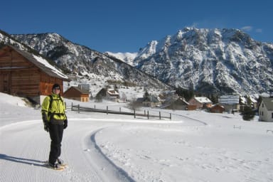 Névache - pistes de ski de fond 