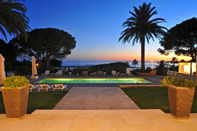 Villa de luxe, vue mer, piscine chauffée et jacuzzi