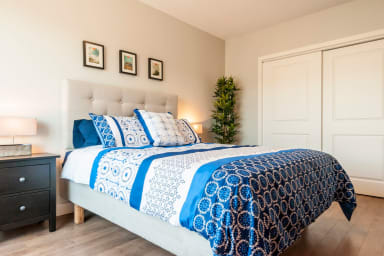 Bedroom 1 : very big with lots of storage space for clothes