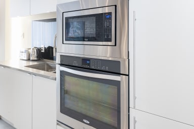 Microwave and oven