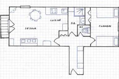 plan de l'appartement 
