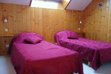 chambre avec 2 lits simples en 90 x 200
