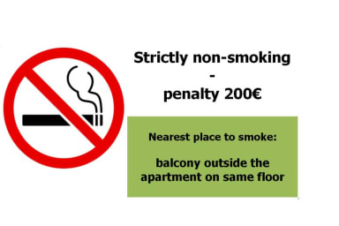 non-smoking apartment