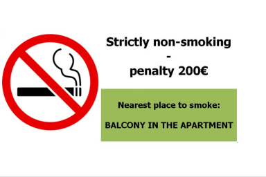 non-smoking apartment
