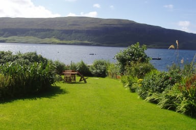 Garden with incredible views
