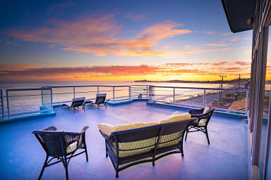 Penthouse Patio Ocean Sunset View