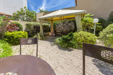 north terrace with patio