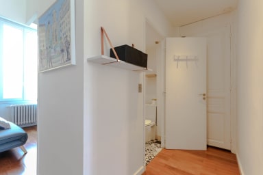 Corridor with Toillet and shower