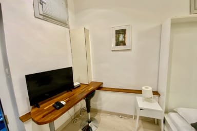 Espace bureau et TV