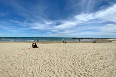 Plage à 1 min à pied