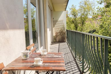 Imaginez-vous en train de profiter d'un bon café chaud sur le balcon