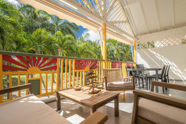 Photo de Appartement en location saisonnière à Saint-Francois en Guadeloupe