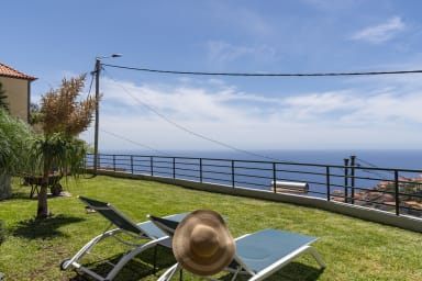 Balcony and relaxing chair