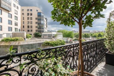 Vue balcon chambre 1