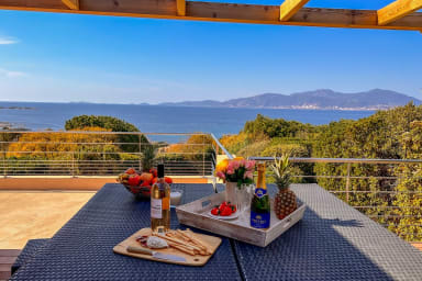Pergola with panoramic view