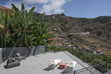 Balcony and relaxing chair