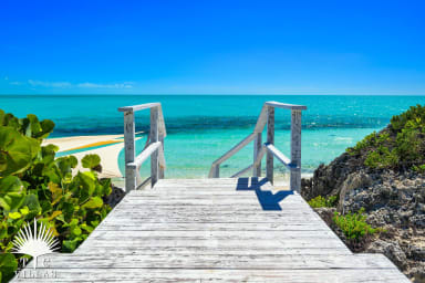 Long Bay Beach is steps away.