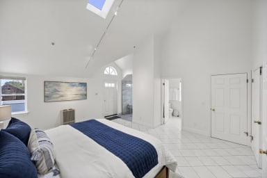 Spacious king bedroom with luxurious comfort