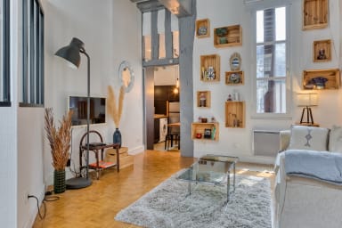 Salon cosy pour 2 personnes