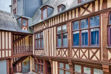 Vue sur la cour intérieure