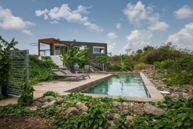 Photo de Appartement en location saisonnière à Petit-Canal en Guadeloupe 