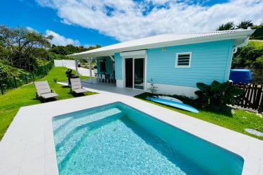 Photo de Villa en location saisonnière à Saint-Francois en Guadeloupe 