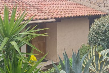 Entrance to the villa