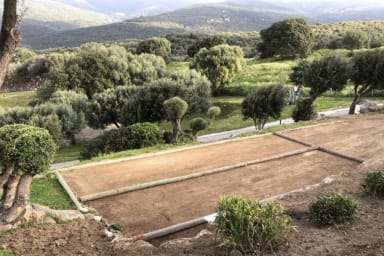 Terrains de pétanque de la résidence