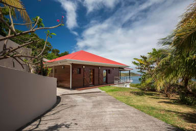 Plan au sol de Villa en location saisonnière à Les Saintes en Guadeloupe