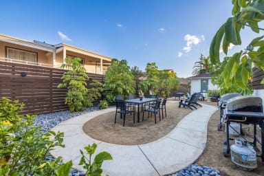 Relax, grill, and unwind in our cozy outdoor lounge.