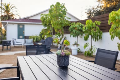 Relax, grill, and unwind in our cozy outdoor lounge.