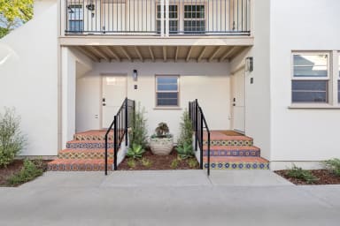 Unit 1 is located on ground level.