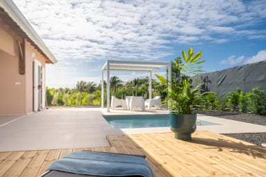 Photo de Villa en location saisonnière à Saint-Francois en Guadeloupe 